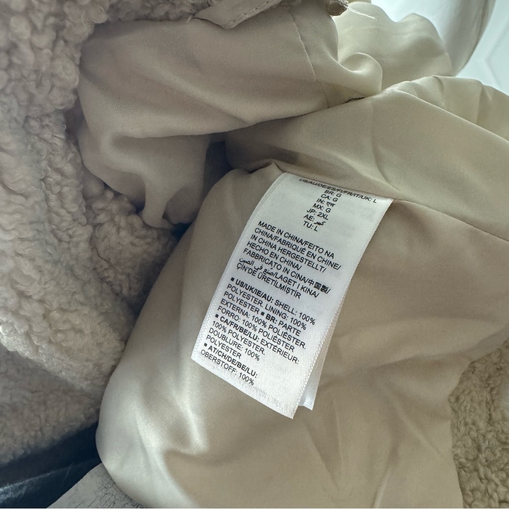 Daily Ritual Teddy Coat Large - Picture 5 of 7